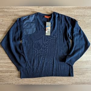 Jeep Transport Outerwear Coverage Utility Navy Sweater